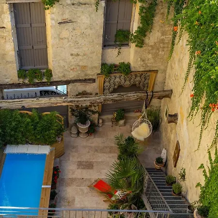 Villa Champagne House- Oasis De Luxe & De Charme - Coeur De - 10-12 Pers - Piscine, Cuisine D'ete, Patio, Bar & Piano Condom