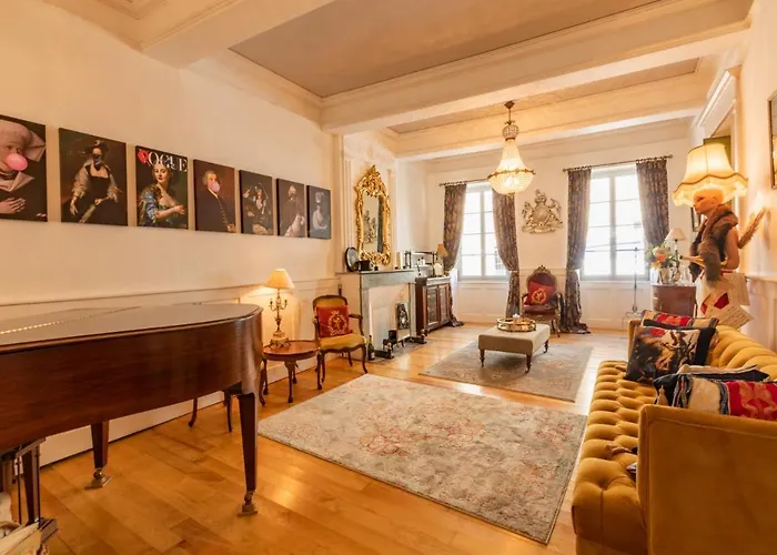 Villa Champagne House- Oasis De Luxe & De Charme - Coeur De - 10-12 Pers - Piscine, Cuisine D'ete, Patio, Bar & Piano