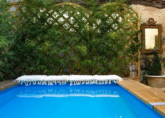 Champagne House- Oasis De Luxe & De Charme - Coeur De - 10-12 Pers - Piscine, Cuisine D'ete, Patio, Bar & Piano Villa *